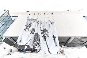74th Cannes Film Festival poster installations