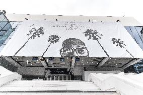 74th Cannes Film Festival poster installations