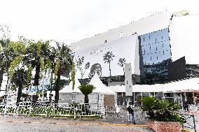 74th Cannes Film Festival poster installations