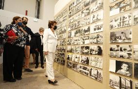 Roselyne Bachelot at the Fondation Luma inauguration - Arles