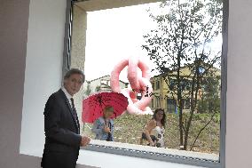 Roselyne Bachelot at the Fondation Luma inauguration - Arles