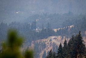 Wildfire Rages In Lytton - British Colombia