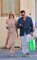 Frida Aasen And Boyfriend Sighting - St Tropez