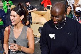 PFW - Bella Hadid Models For Off-White