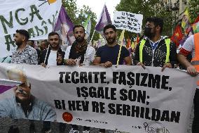 Demonstration Of The Kurdish Community Of France - Paris