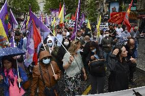 Demonstration Of The Kurdish Community Of France - Paris