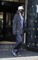 Bella Hadid Aout And About In Paris