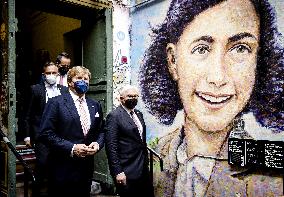 Dutch Royals Visit Anne Frank Center - Berlin