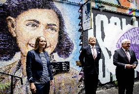 Dutch Royals Visit Anne Frank Center - Berlin