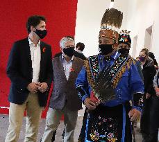 PM Trudeau Visits  Shingwauk Kinoomaage Gamig - Ontario