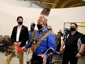 PM Trudeau Visits  Shingwauk Kinoomaage Gamig - Ontario