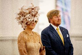 Dutch Royals Visit Gropius Bau Museum - Berlin
