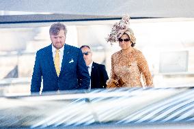 Dutch Royals Visit Bundestag - Berlin