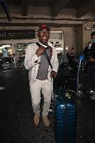 Exclusive Lucien Jean Baptiste At Nice Airport