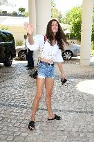 Cannes - Elisa Sednaoui Arrives At Hotel Martinez