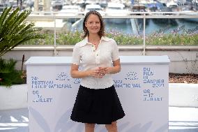 Cannes - Jodie Foster Recieves An Honorary Palme D'Or Photocall