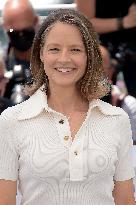 Cannes - Jodie Foster Recieves An Honorary Palme D'Or Photocall