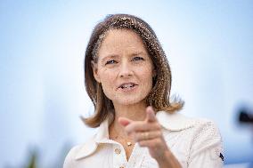 Cannes - Jodie Foster Recieves An Honorary Palme D'Or Photocall