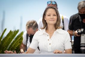 Cannes - Jodie Foster Recieves An Honorary Palme D'Or Photocall