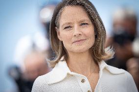 Cannes - Jodie Foster Recieves An Honorary Palme D'Or Photocall