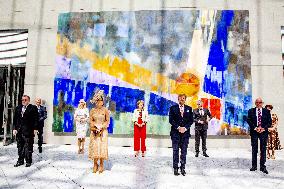 Dutch Royals Visit Dutch-German Hydrogen Sympisum - Berlin