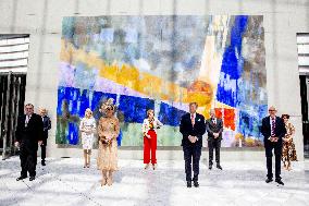 Dutch Royals Visit Dutch-German Hydrogen Sympisum - Berlin