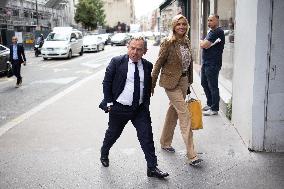 Meeting at Les Republicains headquarters - Paris