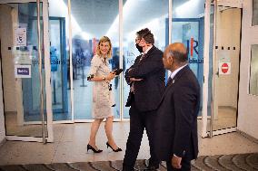 Meeting at Les Republicains headquarters - Paris