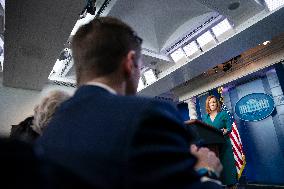 White House Press Secretary Jen Psaki Holds Briefing