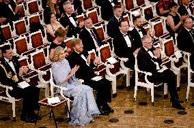 Royals At Counter Performance By Royal Concertgebouw Orchestra - Berlin