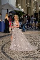 Cannes - Frank Gallucci and Giulia Gaudino At Hotel Martinez