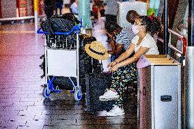 Travelers During The Summer Holidays - Netherlands