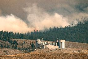 Wildfires in British Columbia - Canada