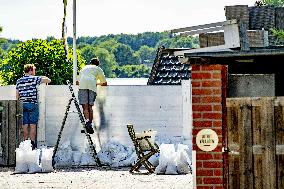 Sandbagging for Flood Protection in Netherlands