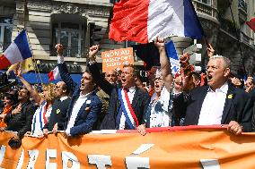 Anti Sanitary Pass Demonstration - Paris