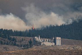 Tremont Creek Wildfire Burning In BC - Canada