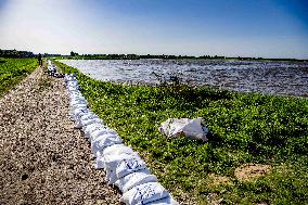 Sandbagging for Flood Protection in Netherlands