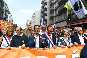 Anti Sanitary Pass Demonstration - Paris