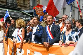 Anti Sanitary Pass Demonstration - Paris