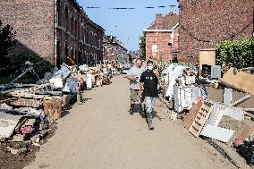 Aftermath The Floods - Belgium