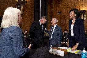 Fauci and Walensky Testify on Covid at Senate committee Hearing