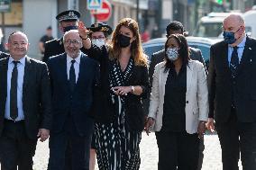 Wreath laying at the Hypercacher - Paris