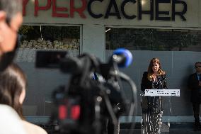 Wreath laying at the Hypercacher - Paris