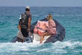 Natasha Poly in St Tropez