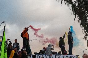 Anti-Government Protest Amid Colombia's Independence Day