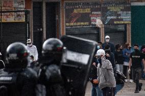 Anti-Government Protest Amid Colombia's Independence Day