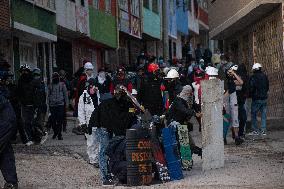 Anti-Government Protest Amid Colombia's Independence Day