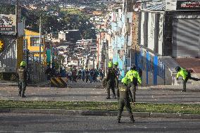 Anti-Government Protest Amid Colombia's Independence Day