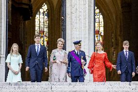 Royals At Belgian National Day - Brussels
