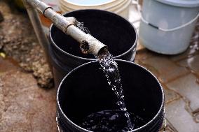 Villagers Collects Drinking Water - Rajasthan